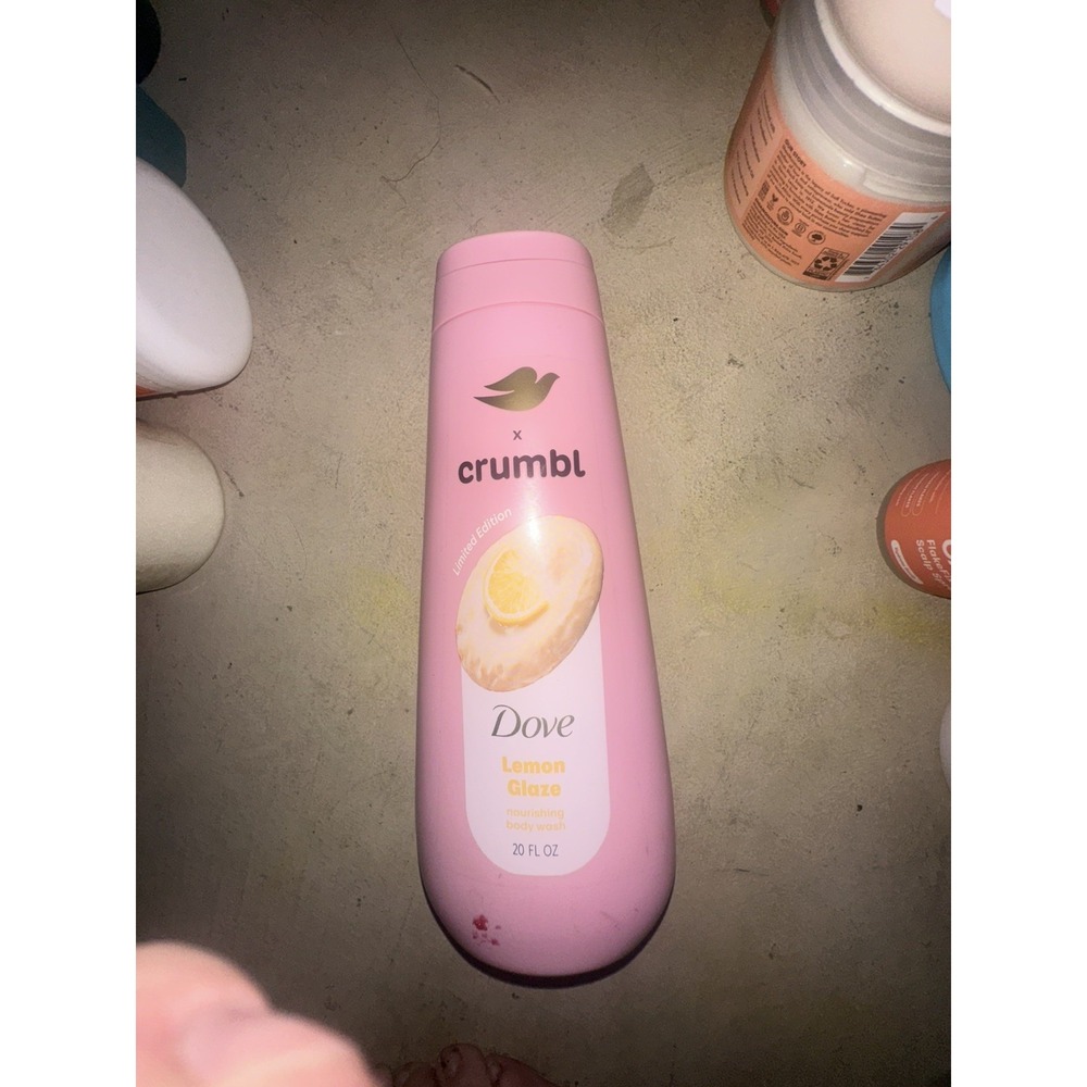 Dove Crumbl Lemon Glaze Body Wash 20 oz Limited Edition - NEW
